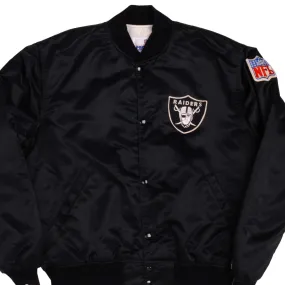 Breathable fabric suitable for volunteer work VINTAGE NFL RAIDERS STARTER PROLINE JACKET 1990S LARGE MADE USA