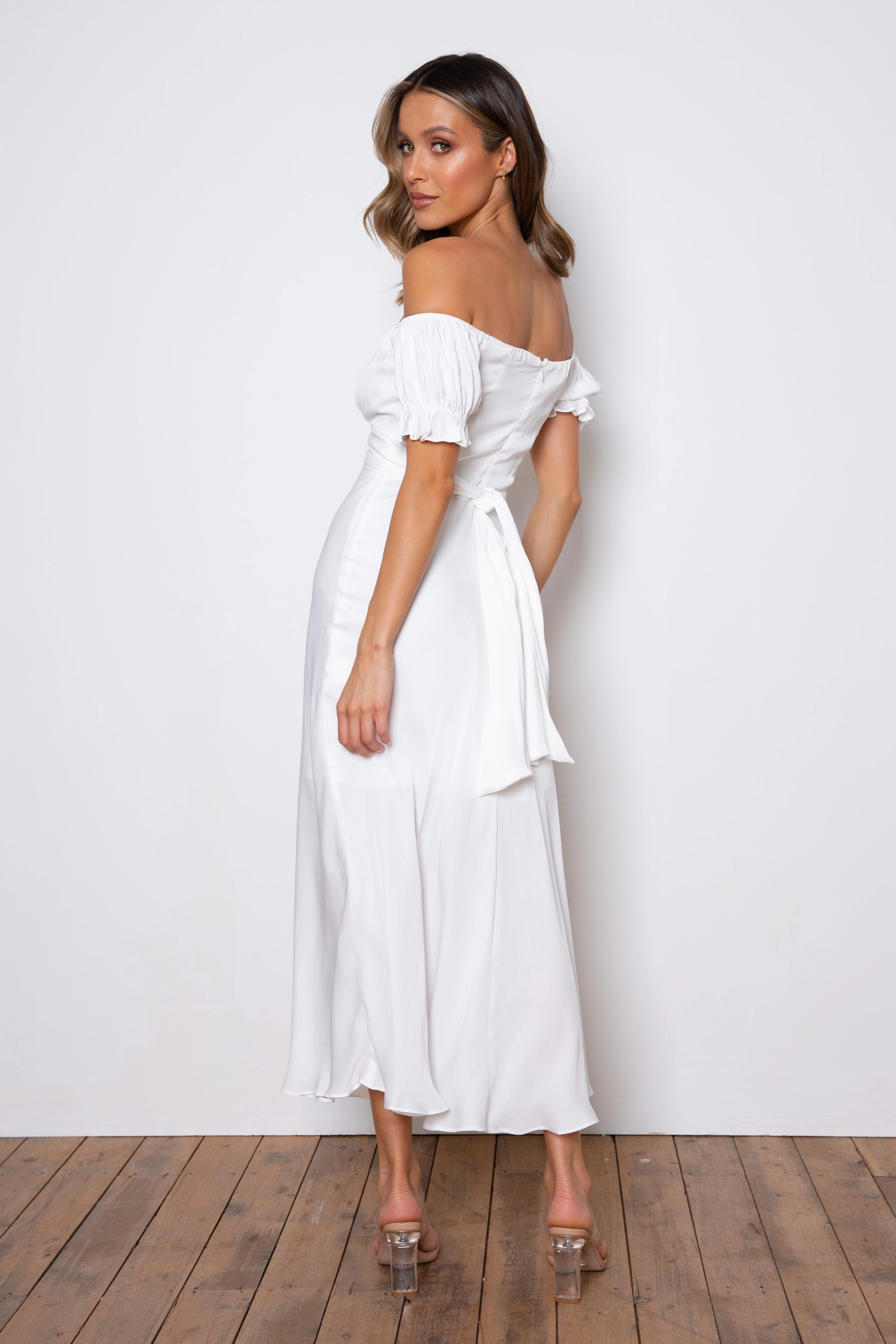 Perfect Wear Samantha Dress - White