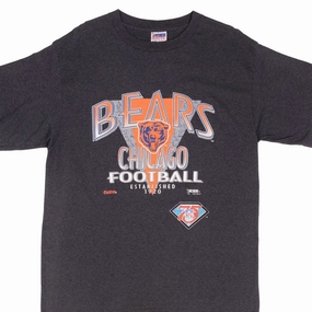 VINTAGE NFL CHICAGO BEARS 1994 TEE SHIRT SIZE LARGE MADE IN USA Light and Fresh