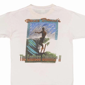 Soft and Stylish Quick Layer VINTAGE THE ENDLESS SUMMER II BRUCE BROWN SURF TEE SHIRT 1993 LARGE MADE USA