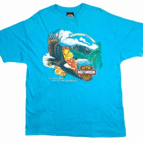 NonIrritatingTags Sleek Comfort VINTAGE HARLEY DAVIDSON TEE SHIRT 1993 SIZE XL MADE IN USA