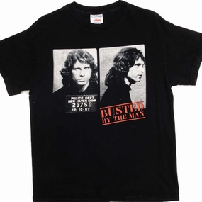 VINTAGE JIM MORRISON THE DOORS TEE SHIRT 2003 SIZE MEDIUM Minimalistic Wear Loose fitting comfort