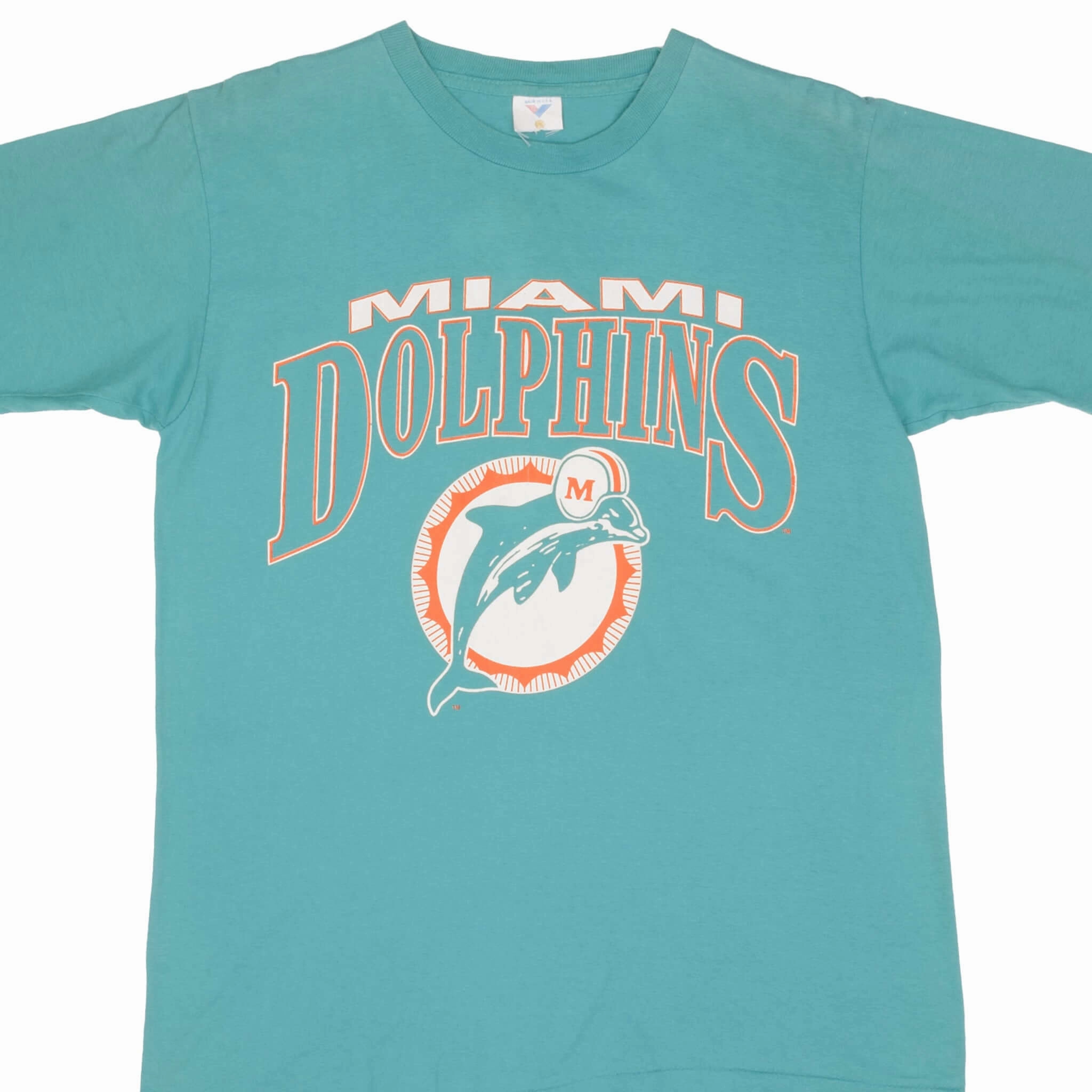 VINTAGE NFL MIAMI DOLPHINS 1990S TEE SHIRT SIZE LARGE MADE IN USA Sleek Comfort Fit