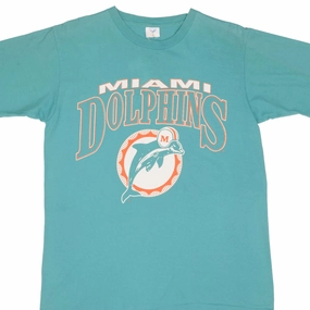 VINTAGE NFL MIAMI DOLPHINS 1990S TEE SHIRT SIZE LARGE MADE IN USA Sleek Comfort Fit
