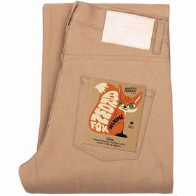 Anytime Wear Stain Release Finish Strong Guy -  Brown Fox Selvedge - Brown