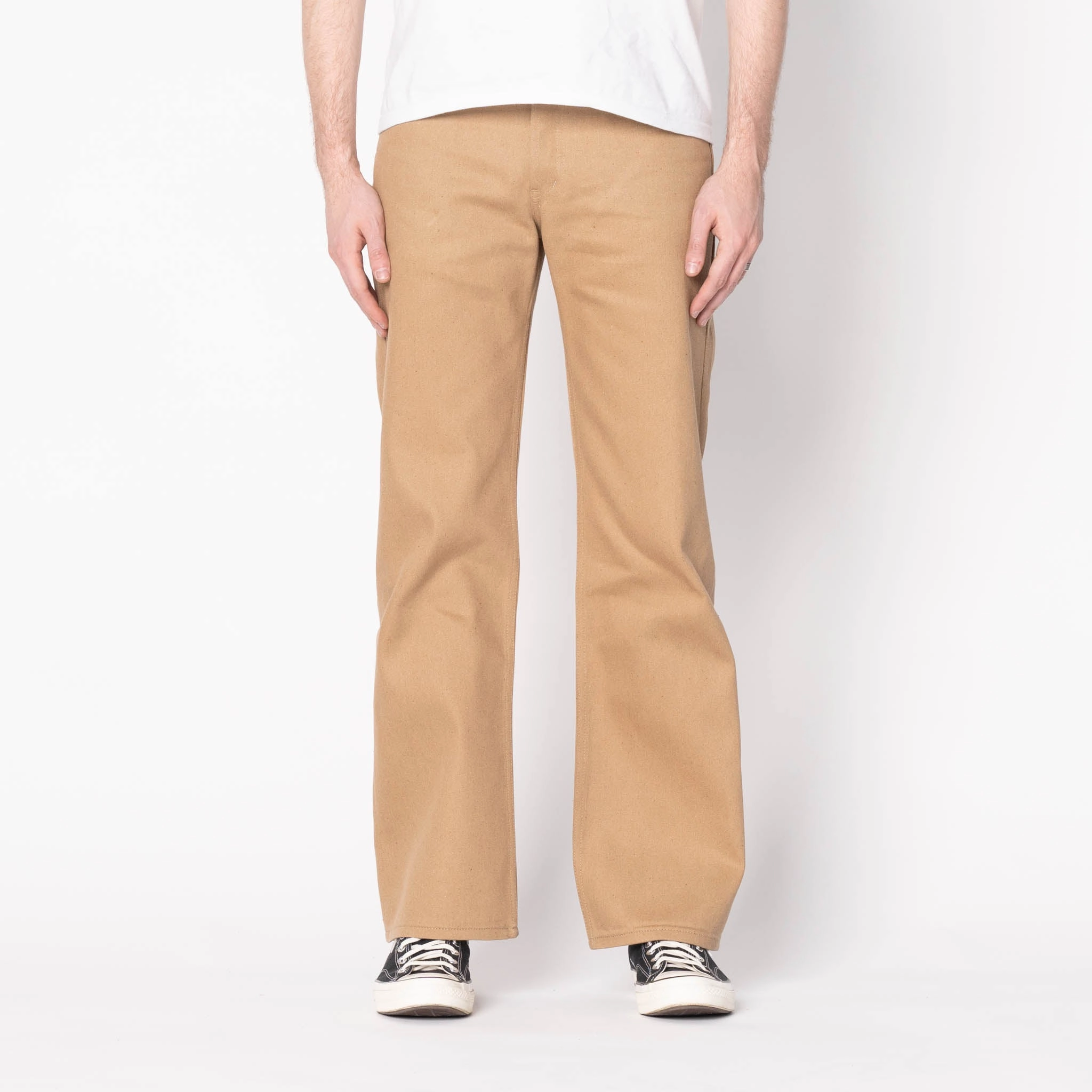 Strong Guy -  Brown Fox Selvedge - Brown Textured Family Style Autumn Days