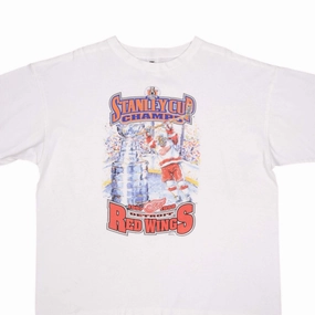VINTAGE NHL DETROIT RED WINGS STANLEY CUP CHAMPIONS 1998 TEE SHIRT XL Comfortable And Versatile