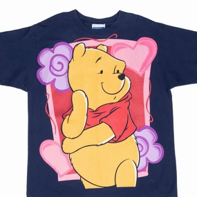 VINTAGE DISNEY WINNIE THE POOH FLOWER 1990S TEE SHIRT LARGE AntiStaticLining Athletic and Cool