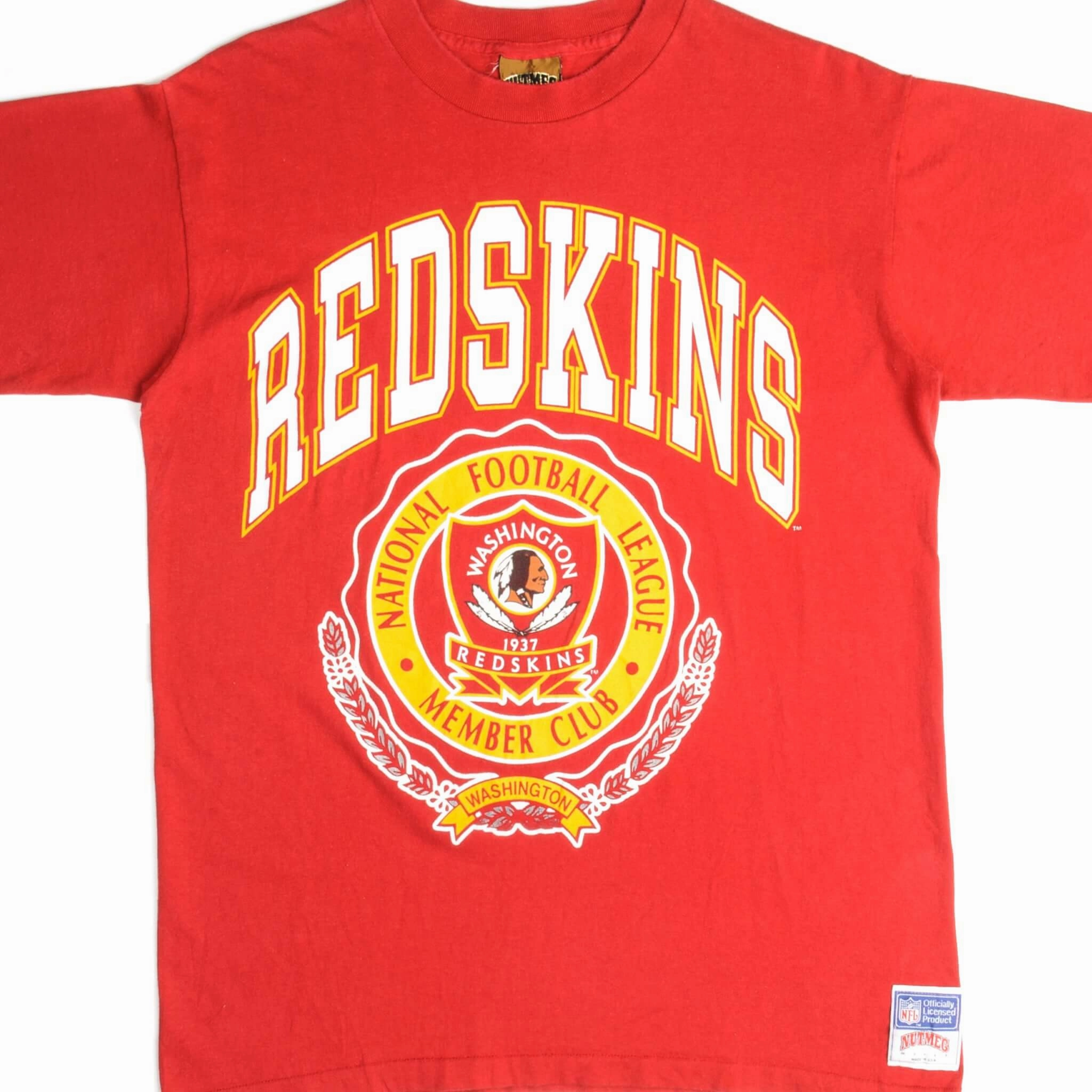 VINTAGE NFL WASHINGTON REDSKINS TEE SHIRT 1990s SIZE LARGE MADE IN USA Soft And Comfortable