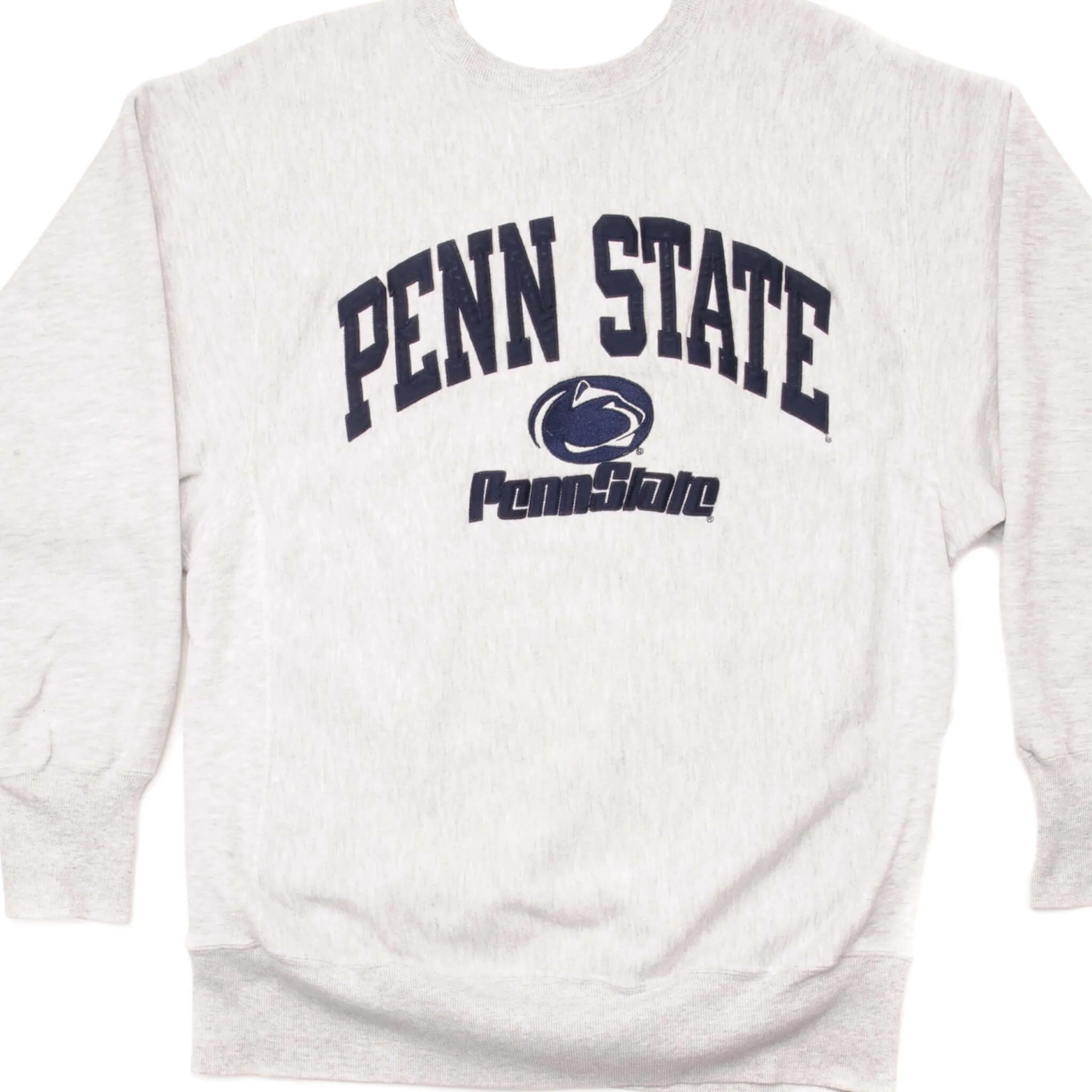 Contrast Stitching VINTAGE CHAMPION REVERSE WEAVE PENN STATE SWEATSHIRT 1990-MID 1990??S SIZE XL
