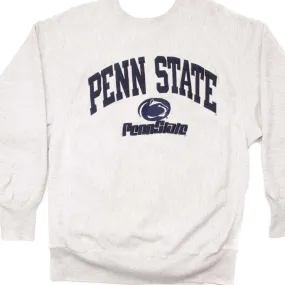 Contrast Stitching VINTAGE CHAMPION REVERSE WEAVE PENN STATE SWEATSHIRT 1990-MID 1990??S SIZE XL