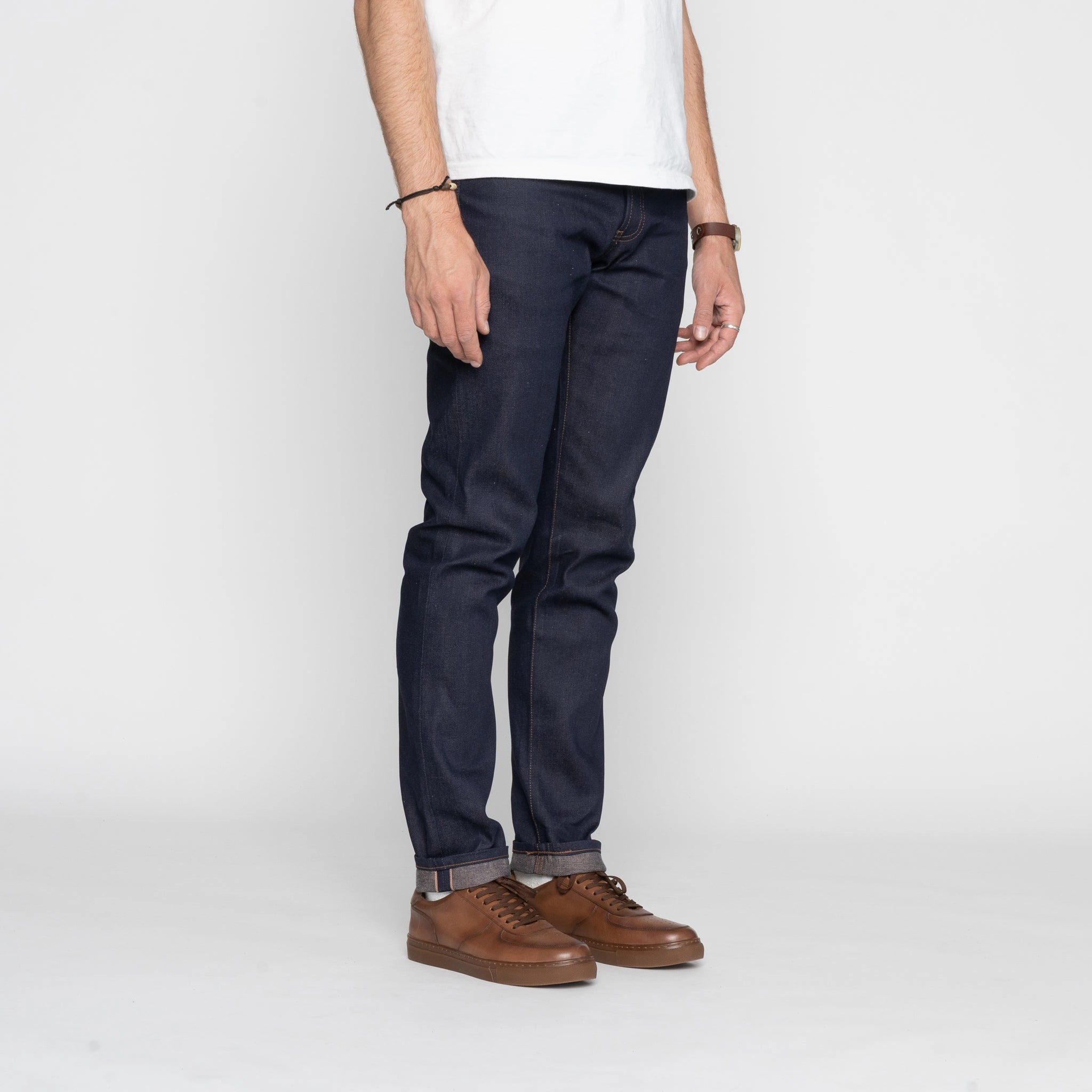 Smart Fit Contemporary Wear Super Guy - Coffee Dye Selvedge - Indigo