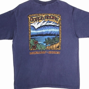 VINTAGE CRAZY SHIRT NORTH SHORE SURFBOARDS TEE SHIRT 1990s SIZE XL MADE IN USA yoga clothing