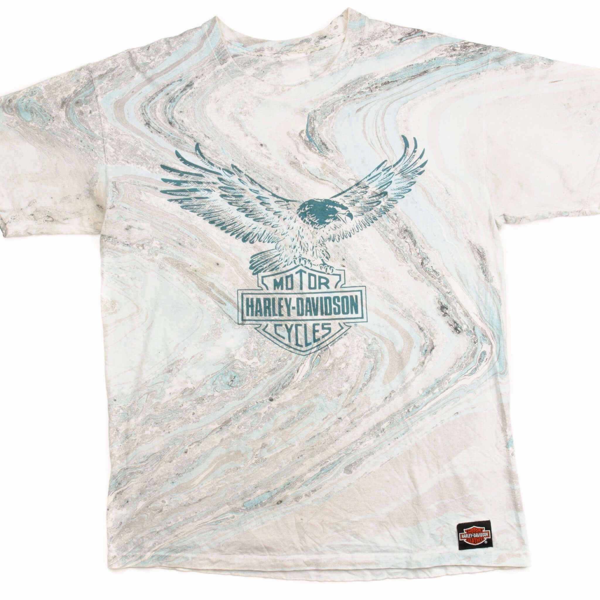 VINTAGE HARLEY DAVIDSON TEE SHIRT 1990 SIZE MEDIUM MADE IN USA Relaxed Everyday Wear Seasonal Comfort