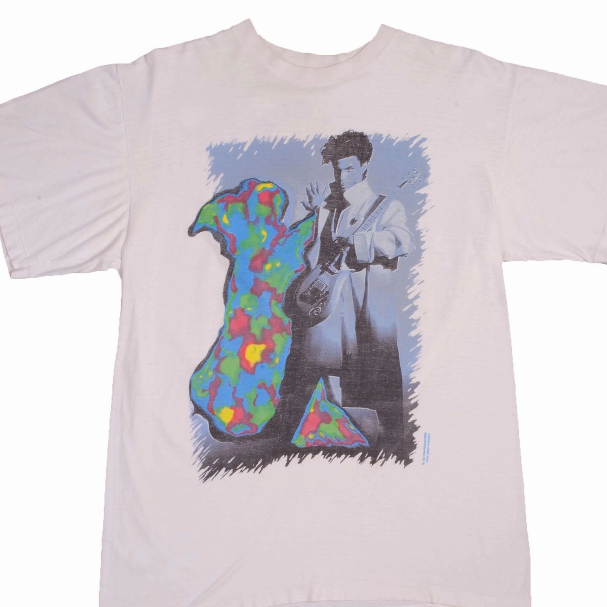 Perfect Comfort Fashionable Piece VINTAGE PRINCE & THE NPG TEE SHIRT 1991 SIZE LARGE