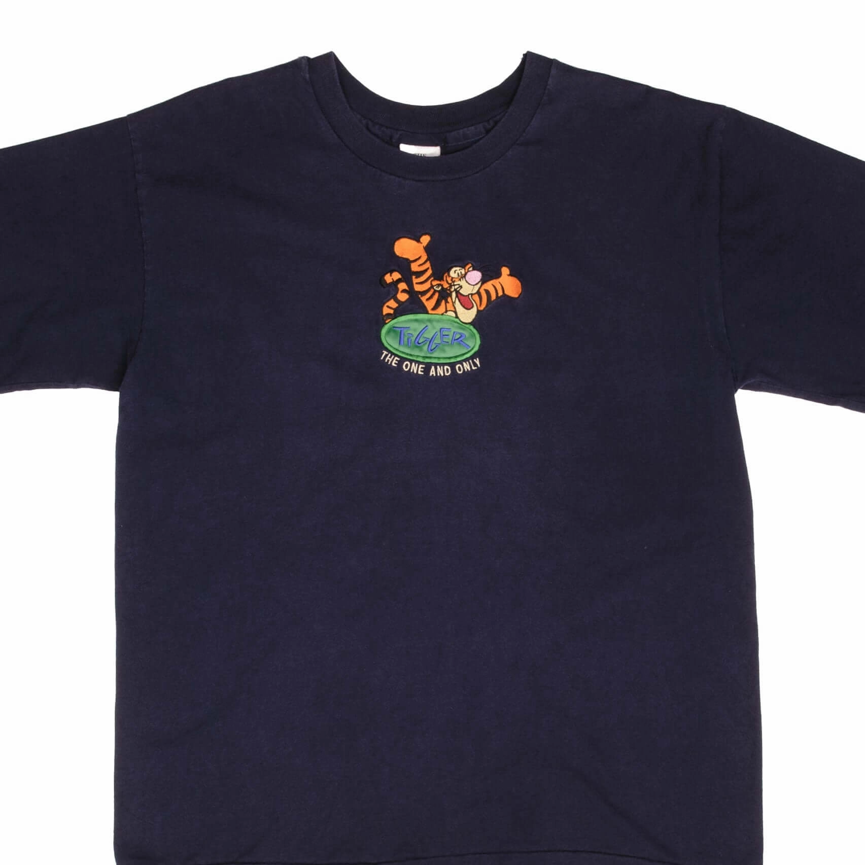 Perfect for Any Outfit VINTAGE DISNEY TIGGER EMBROIDERED 1990S TEE SHIRT SIZE XL MADE IN USA