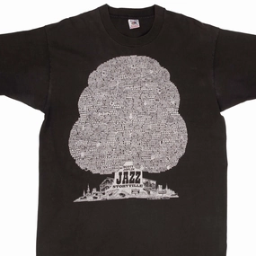 VINTAGE FESTIVAL TEE SHIRT SCOTT JOPLIN JAZZ STORYVILLE CHICAGO 1993 XL MADE USA Breathable Design Work efficiency