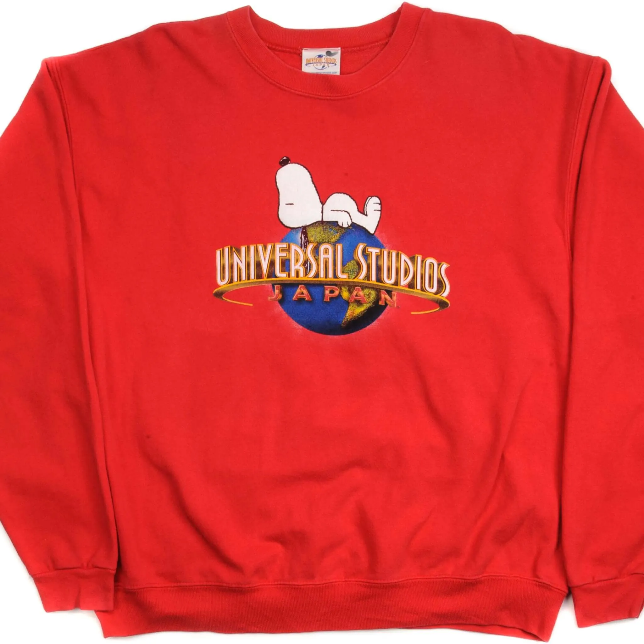 Breathable Stretch Rural style VINTAGE PEANUTS UNIVERSAL STUDIO JAPAN SWEATSHIRT SIZE XL