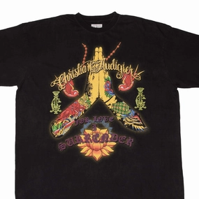 RecycledBlend VINTAGE CHRISTIAN AUDIGIER LOS ANGELES TEE SHIRT 2000S SIZE 4XL