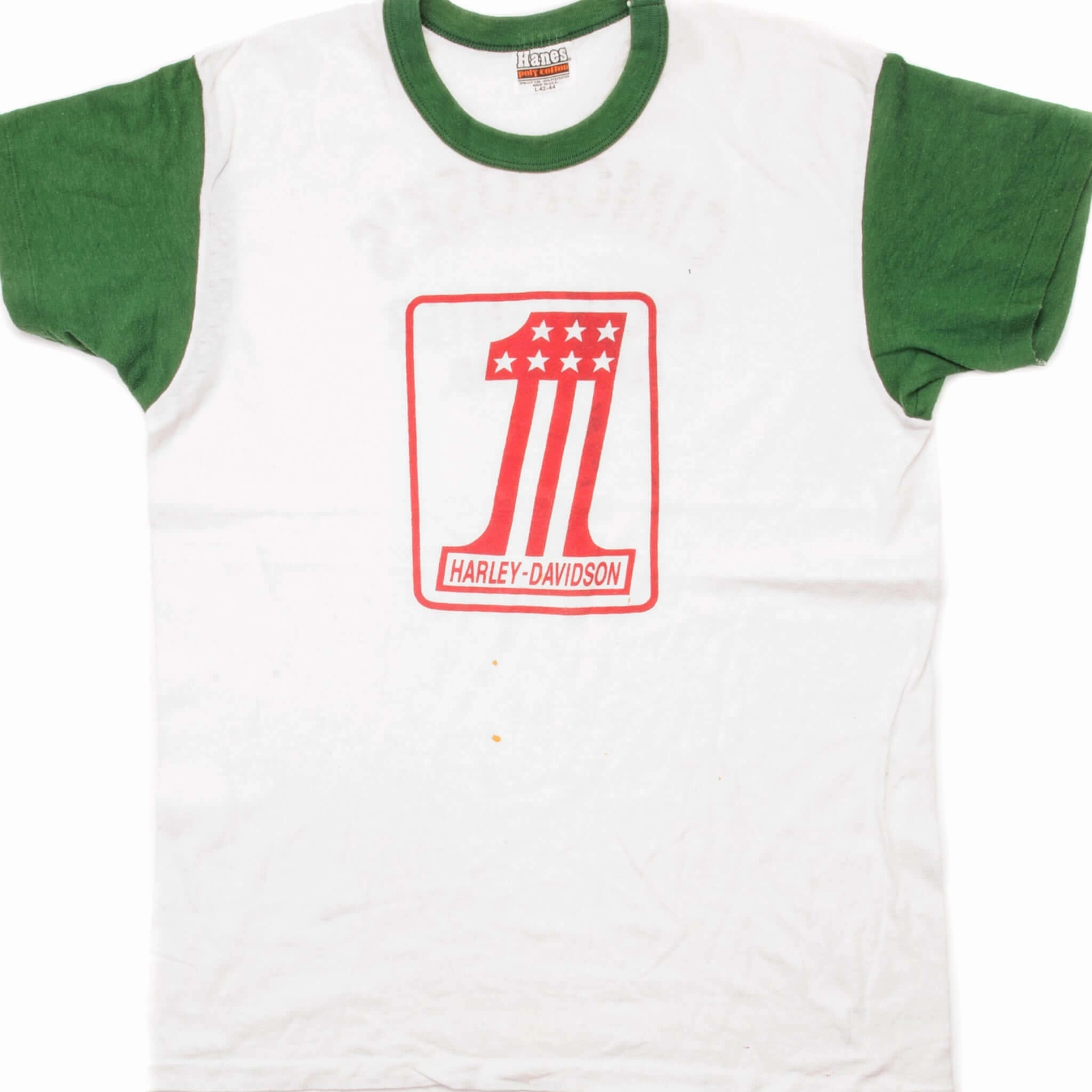 VINTAGE HARLEY DAVIDSON TEE SHIRT 1970s SIZE MEDIUM MADE IN USA Daily Casual