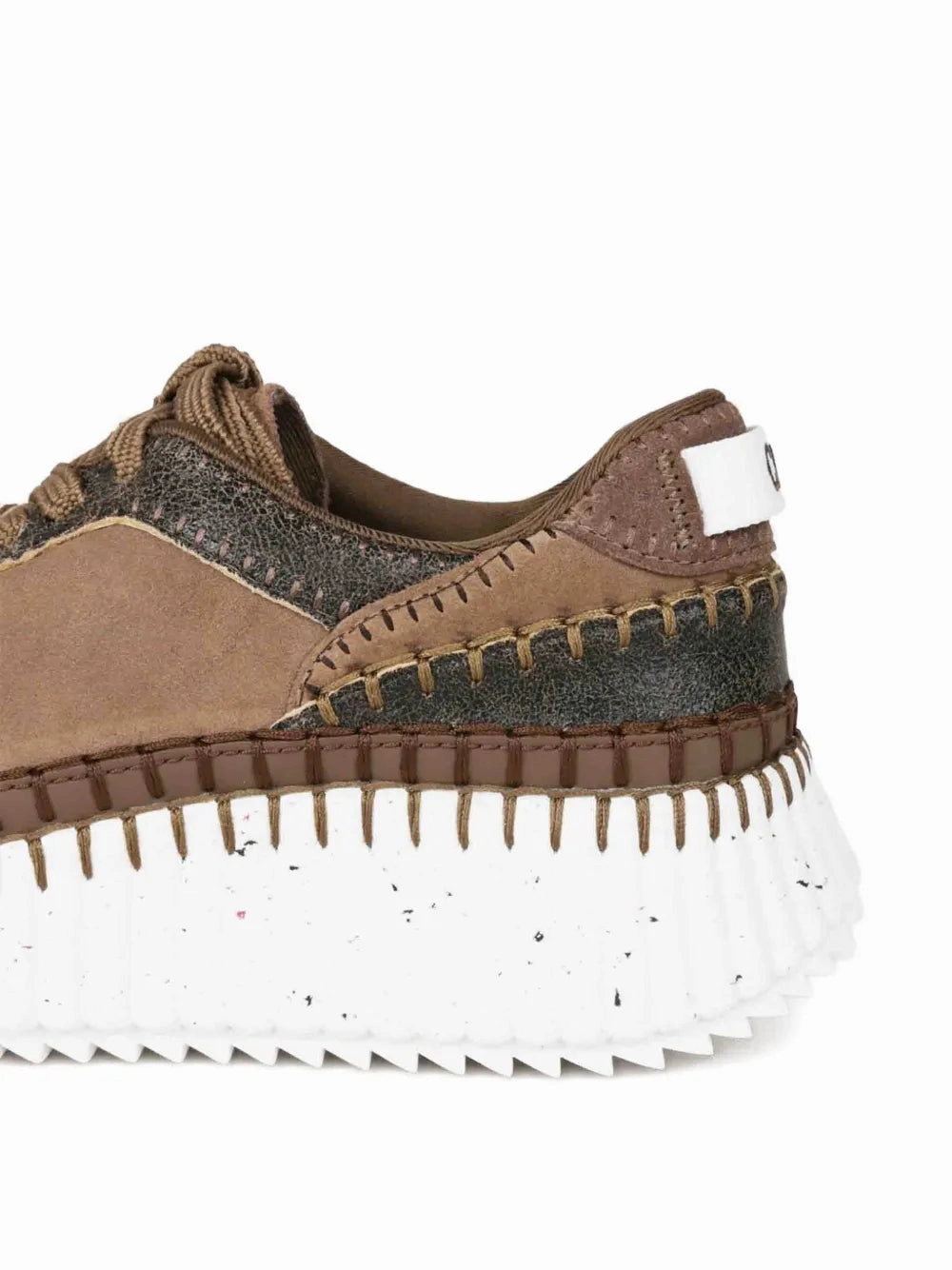 Anti Microbial Footbed Nama Sneakers in Oak Brown