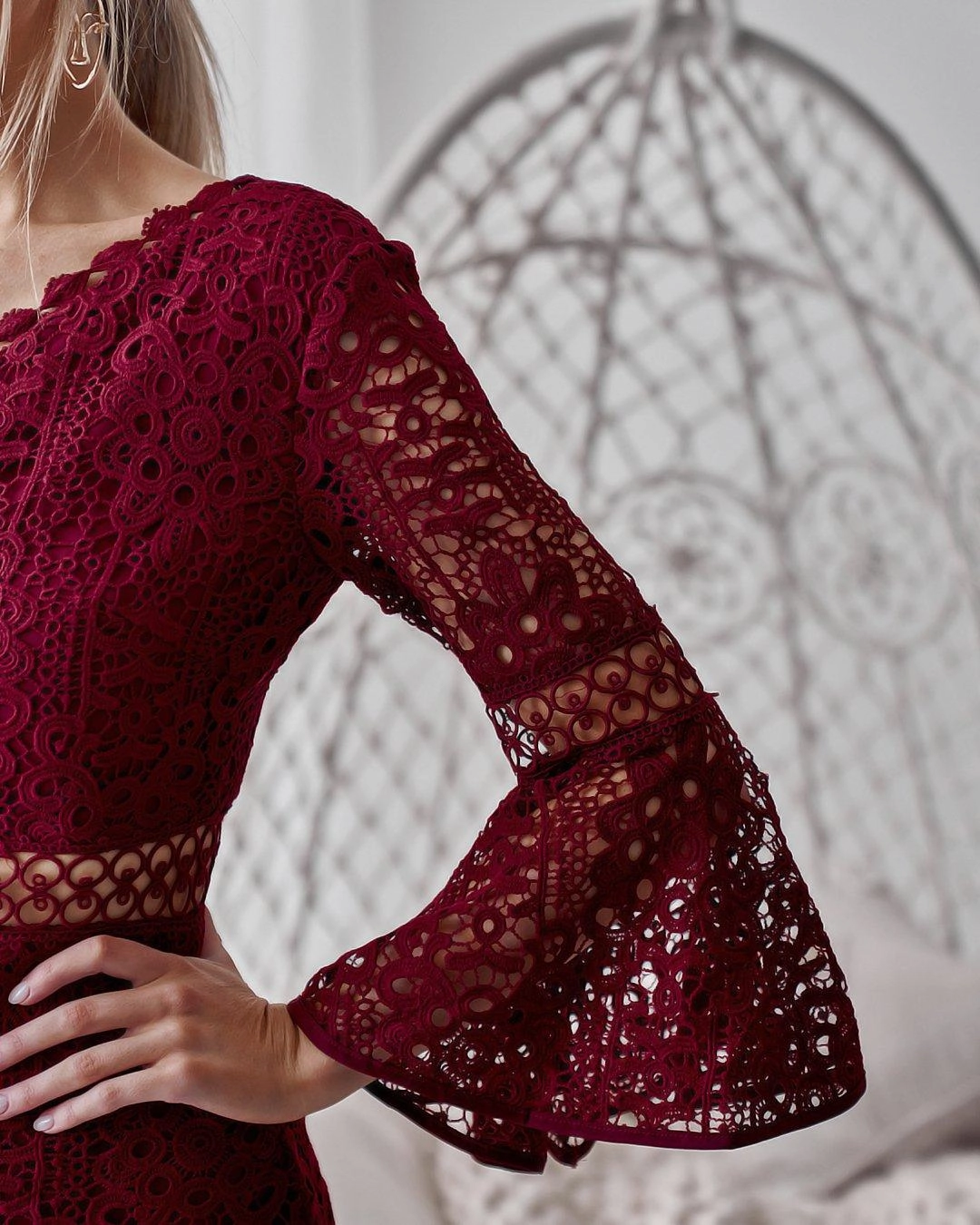 Elysian Dress - Wine Perfectly Tailored