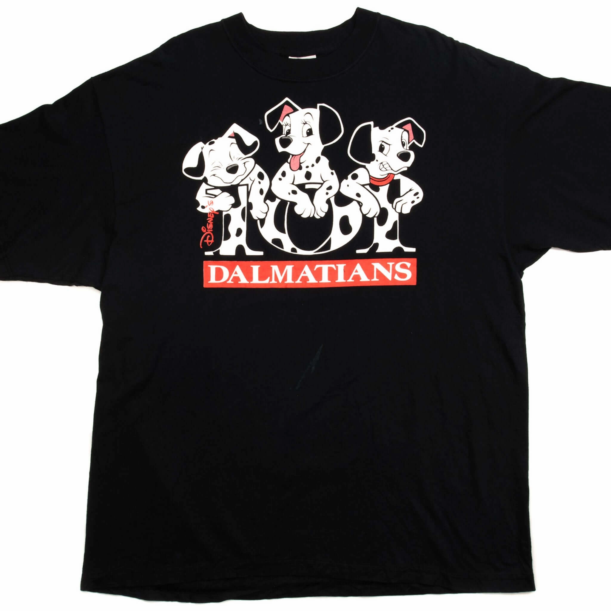 VINTAGE DISNEY 101 DALMATIANS TEE SHIRT SIZE XL Light Style Trend AntiStaticLining