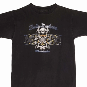 VINTAGE HARLEY DAVIDSON DAYTONA BEACH FL TEE SHIRT 2000 SIZE LARGE MADE IN USA BioBased Fibers Soft Wearable