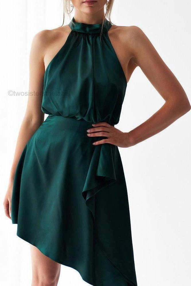 Sierra Dress - Green Lace Soft Urban appeal