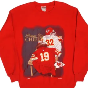 Date night Chilly Day Wear VINTAGE NFL KANSAS CITY CHIEFS SWEATSHIRT SIZE MEDIUM 1994 MADE IN USA