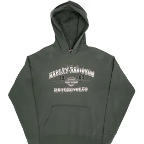 Australian style VINTAGE HARLEY DAVIDSON WAUSAU WISCONSIN 2004 HOODIE SWEATSHIRT XL