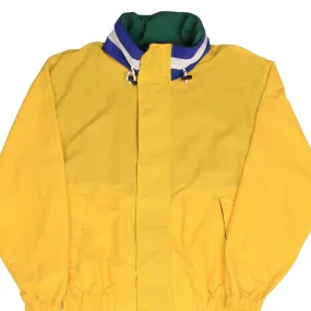 Status Age VINTAGE TOMMY HILFIGER YELLOW WINDBREAKER JACKET 1990S SIZE LARGE