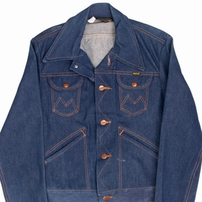 Tech Style VINTAGE MAVERICK BLUE BELL DENIM JACKET 3J03MJ 1970S SIZE 34 MADE USA DEADSTOCK