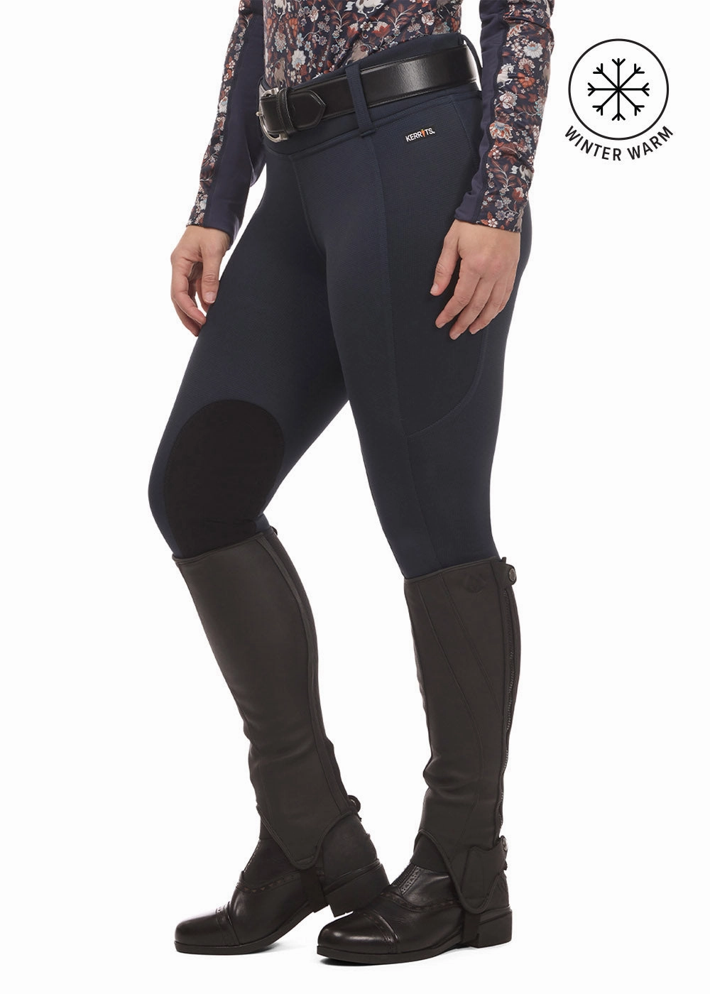 Sit Tight Wind Pro? Knee Patch Winter Riding Tight Stretch Joggers