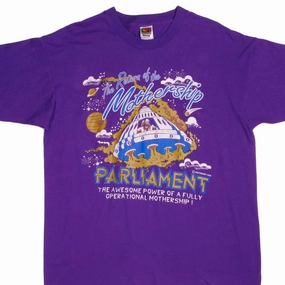 Comfy Stretch Fit Breezy Comfort VINTAGE ORIGINAL PARLIAMENT 1996 TOUR TEE SHIRT SIZE XL