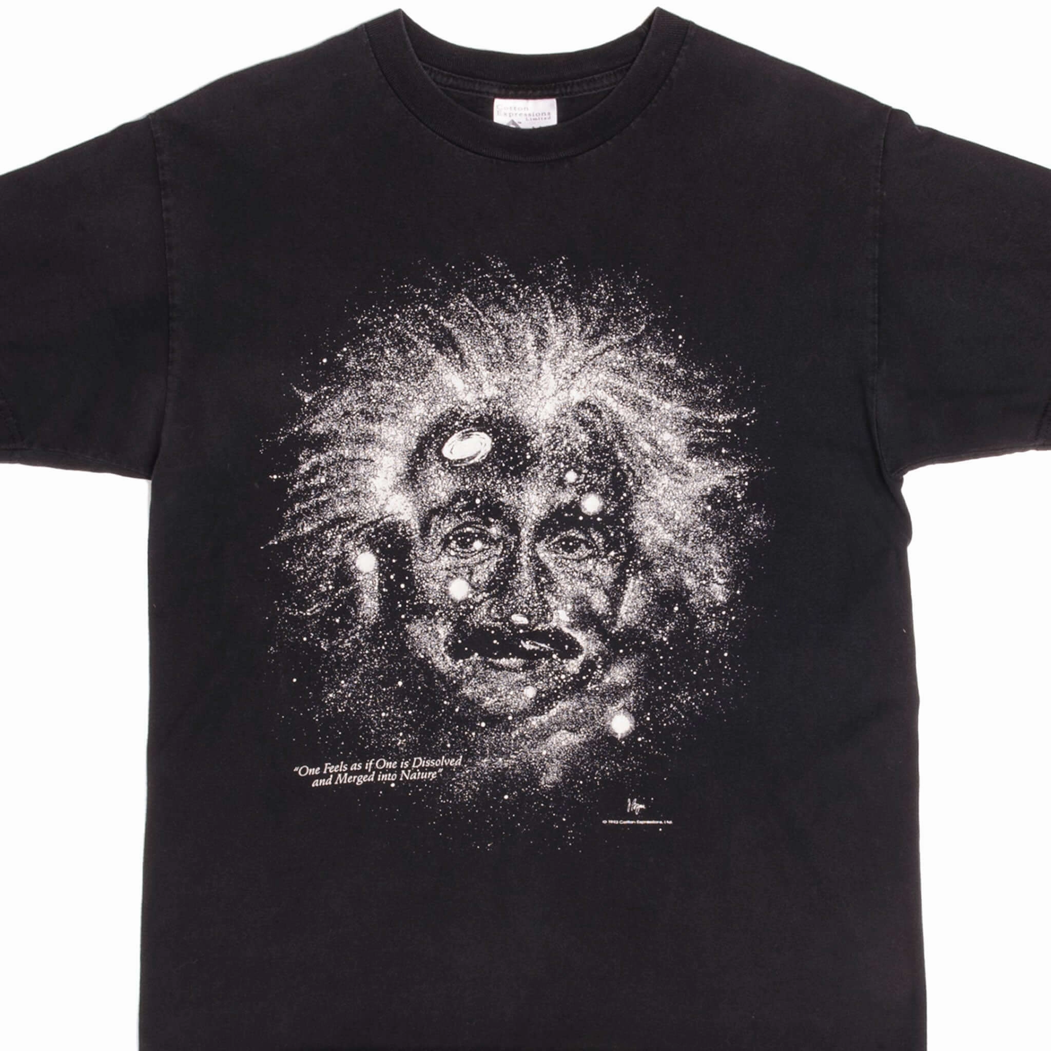 VINTAGE ALBERT EINSTEIN TEE SHIRT 1993 SIZE MEDIUM Cool Design Relax Trend