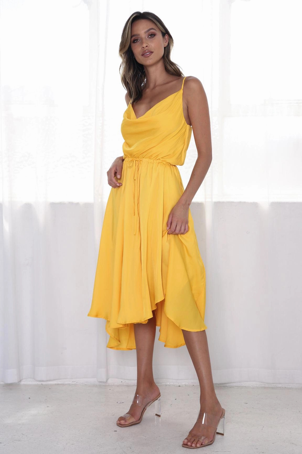 Sunshine Midi Dress - Mango Chic Wear