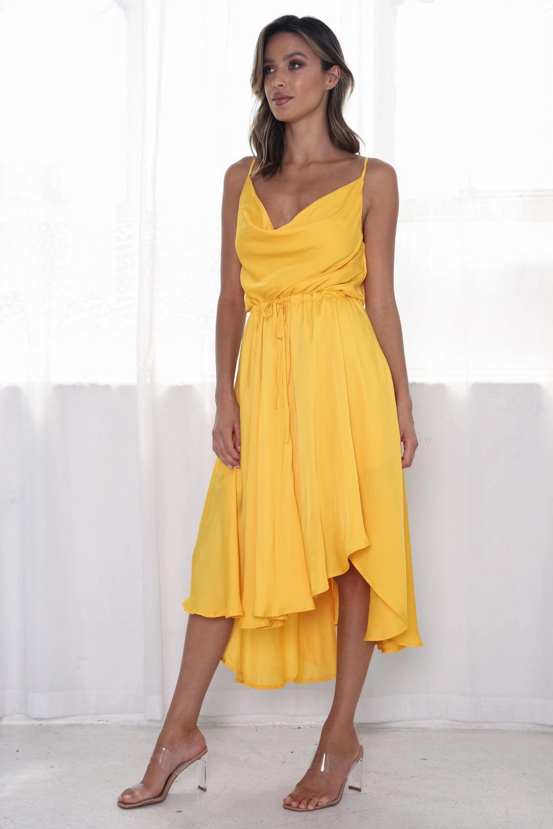 Daily Essential Sunshine Midi Dress - Mango