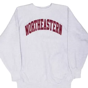 Layered Comfort VINTAGE CHAMPION REVERSE WEAVE NORTHEASTERN SWEATSHIRT 1990S XL