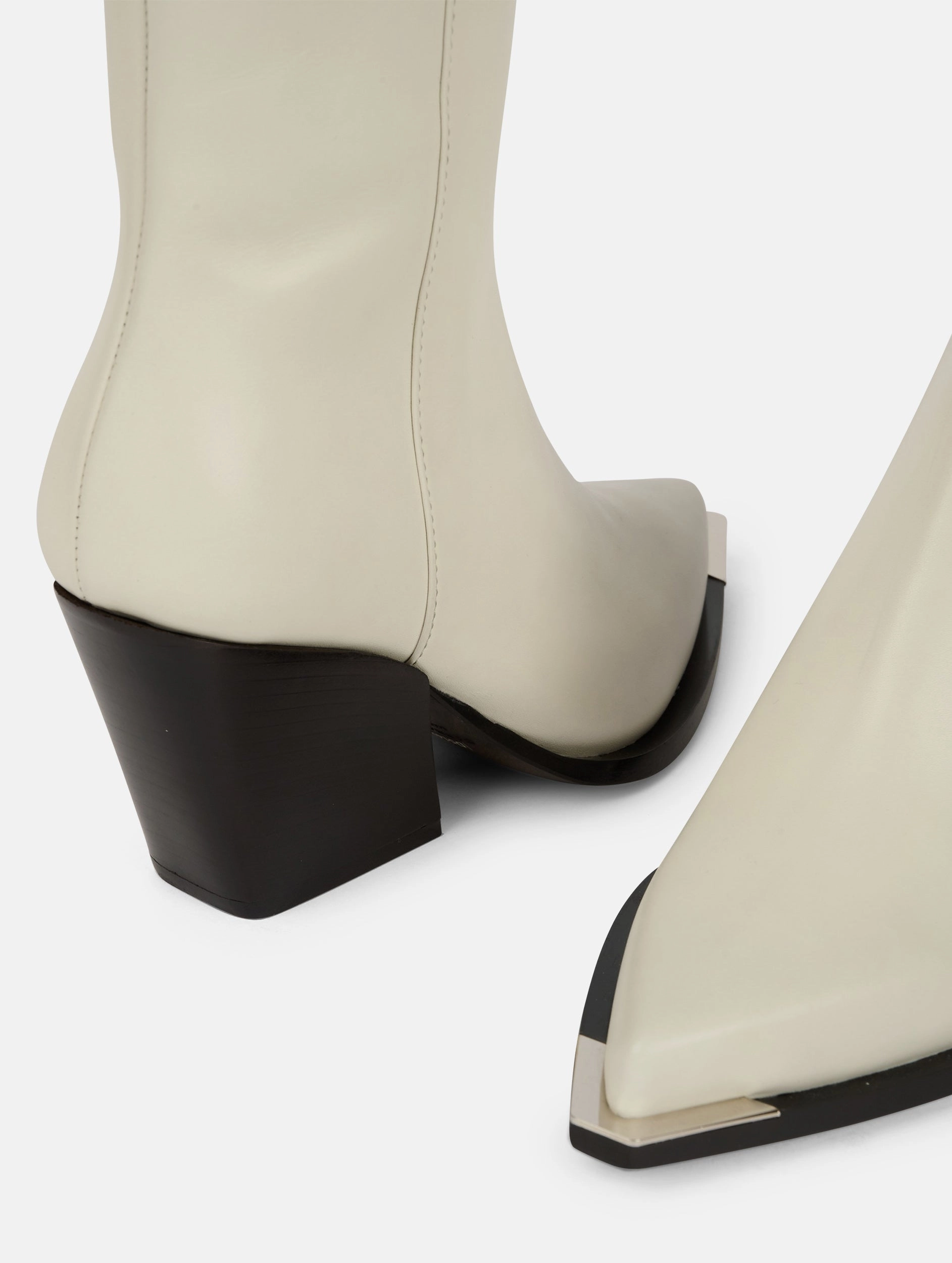 Boots en cuir ivoire Quick Drying Functional Minimalist Urban Commute