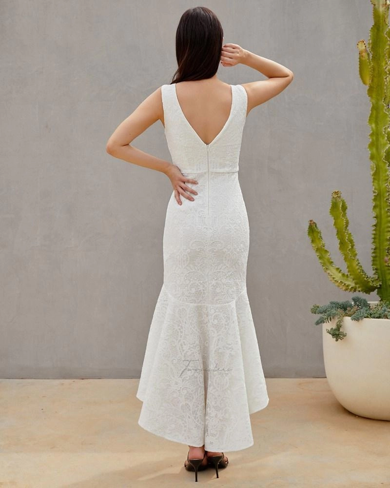 HypoallergenicFiber Lightweight Fabric Lolita Dress - White