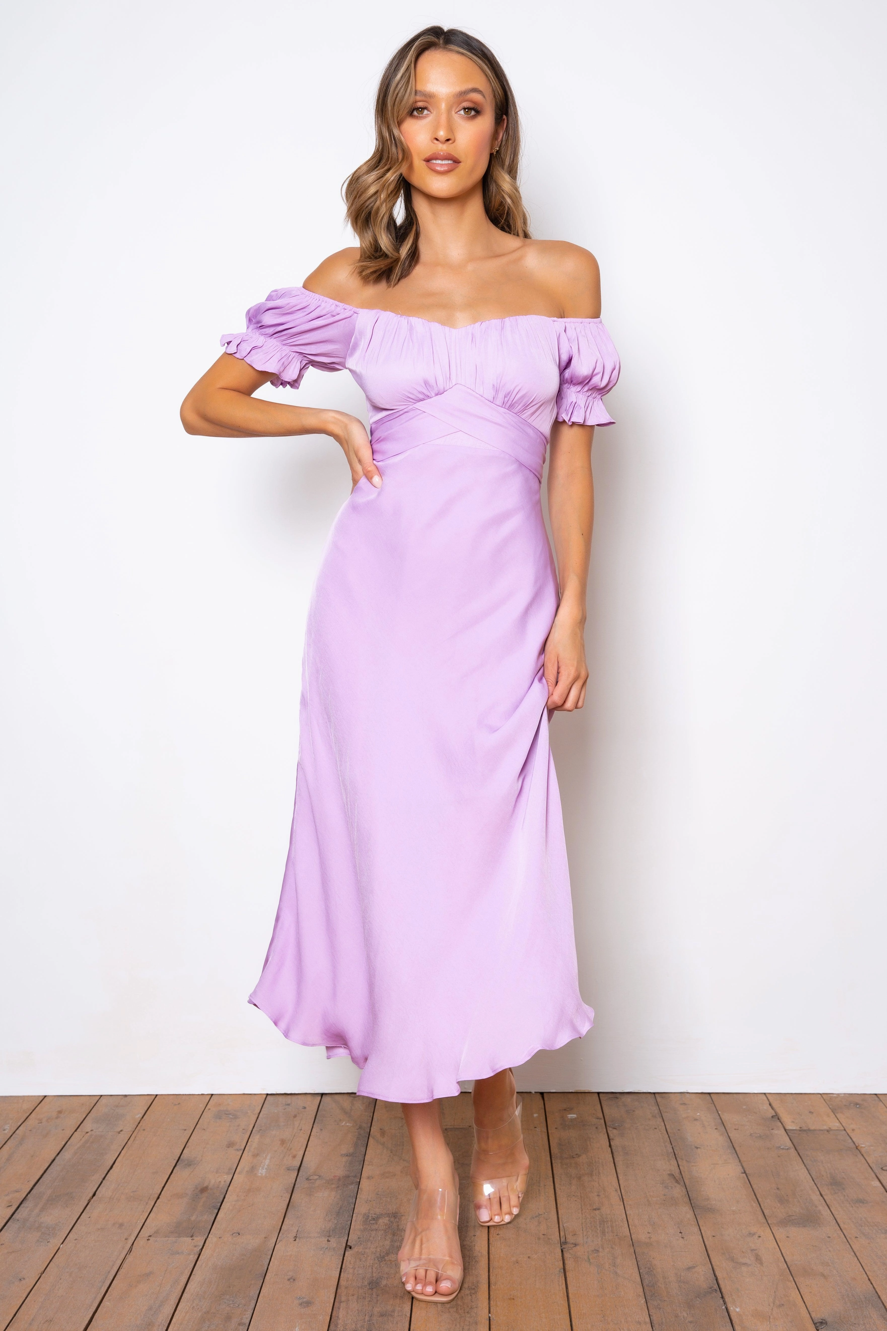 Samantha Dress - Lilac Dreamy Layers