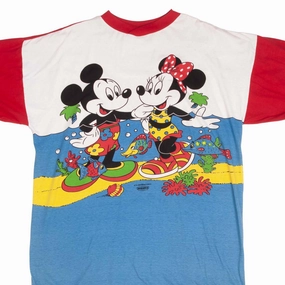 Urban Fit VINTAGE WALT DISNEY MICKEY & MINNIE MOUSE 1990S TEE SHIRT SIZE XL
