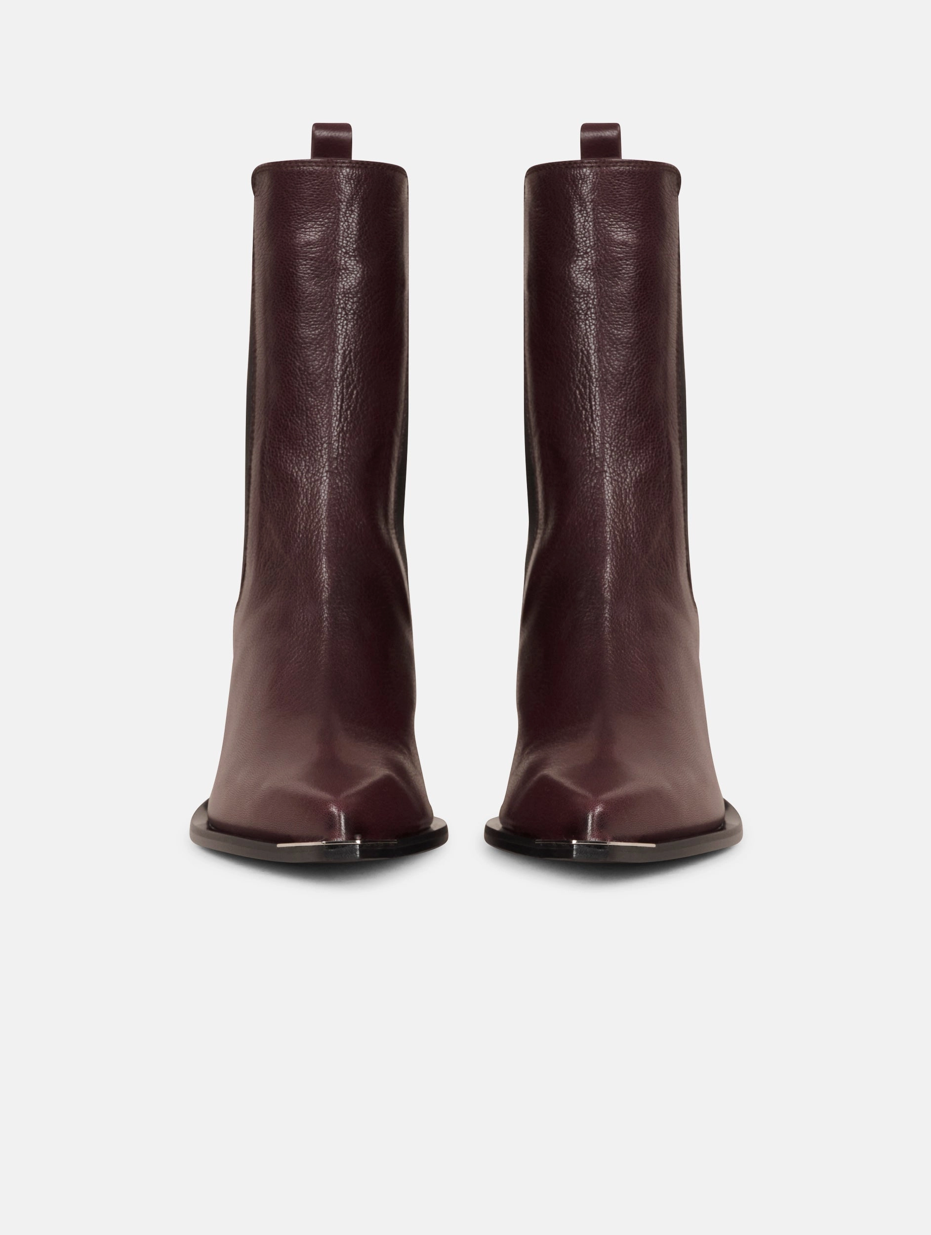 Durable Shell Comfort Seeker Comfortable Arch Boots ??lastiqu??s en cuir bordeaux