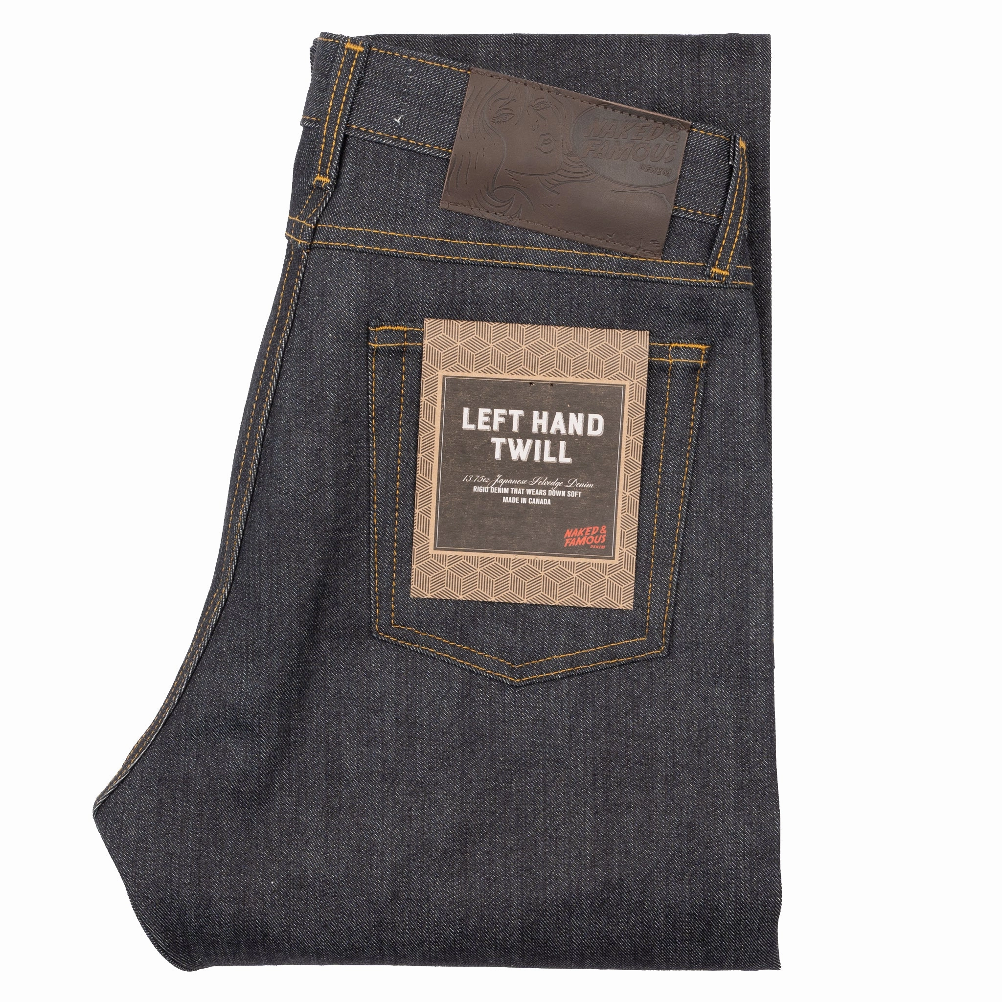 True Guy - Left Hand Twill Selvedge - 36" Long Inseam Standard Piece Autumn Days Parent Style Bold
