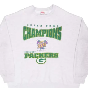 Active Comfort Athletic VINTAGE NFL GREEN BAY PACKERS SUPER BOWL XXXI CHAMPS 1997 SWEATSHIRT 2XL MADE US