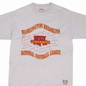 VINTAGE NFL WASHINGTON REDSKINS 1990S TEE SHIRT SIZE LARGE MADE IN USA Sporty Layers