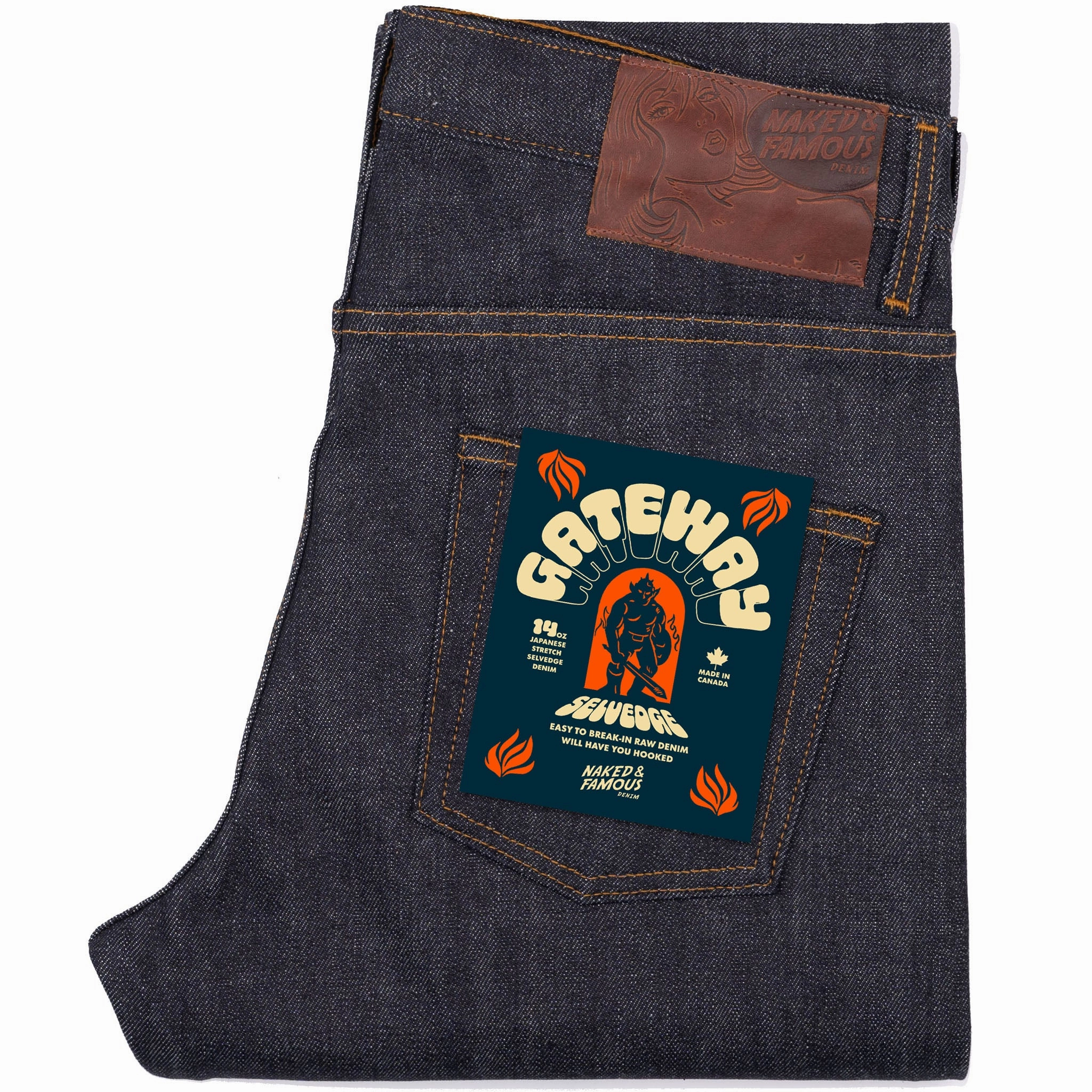 Home Comfort Autumn Days Elegant Low Maintenance Denim Easy  Guy - Gateway Selvedge - Indigo