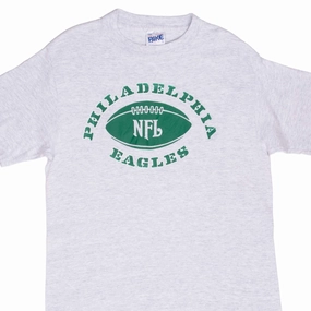 VINTAGE NFL PHILADELPHIA EAGLES 1980S TEE SHIRT LARGE MADE IN USA Comfy Fit