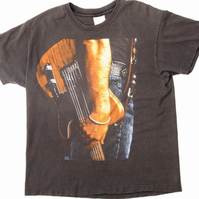 VINTAGE BRUCE SPRINGSTEEN WORLD TOUR 1992-93 TEE SHIRT SIZE LARGE MADE IN USA High Density Fabric